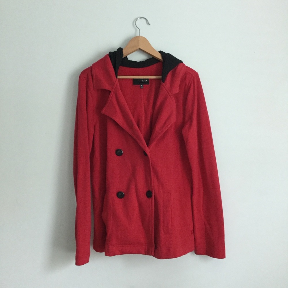 Hurley Hoodie Pea Coat